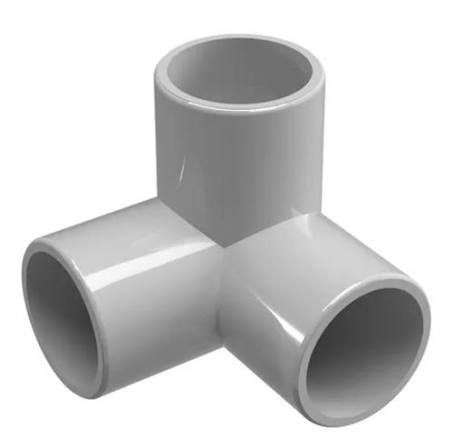 PVC 3 BEND *90